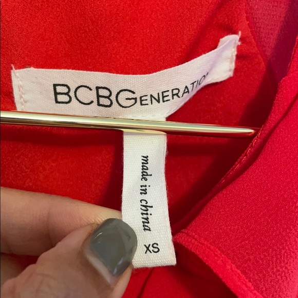 BCBG RED DRESS - Picture 3 of 3